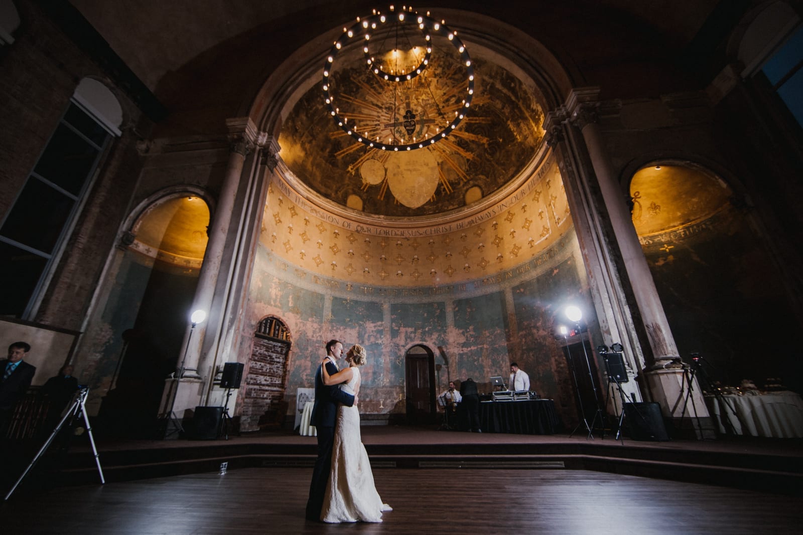 first dance at The Monastery Wedding - Cincinnati Wedding Photographer