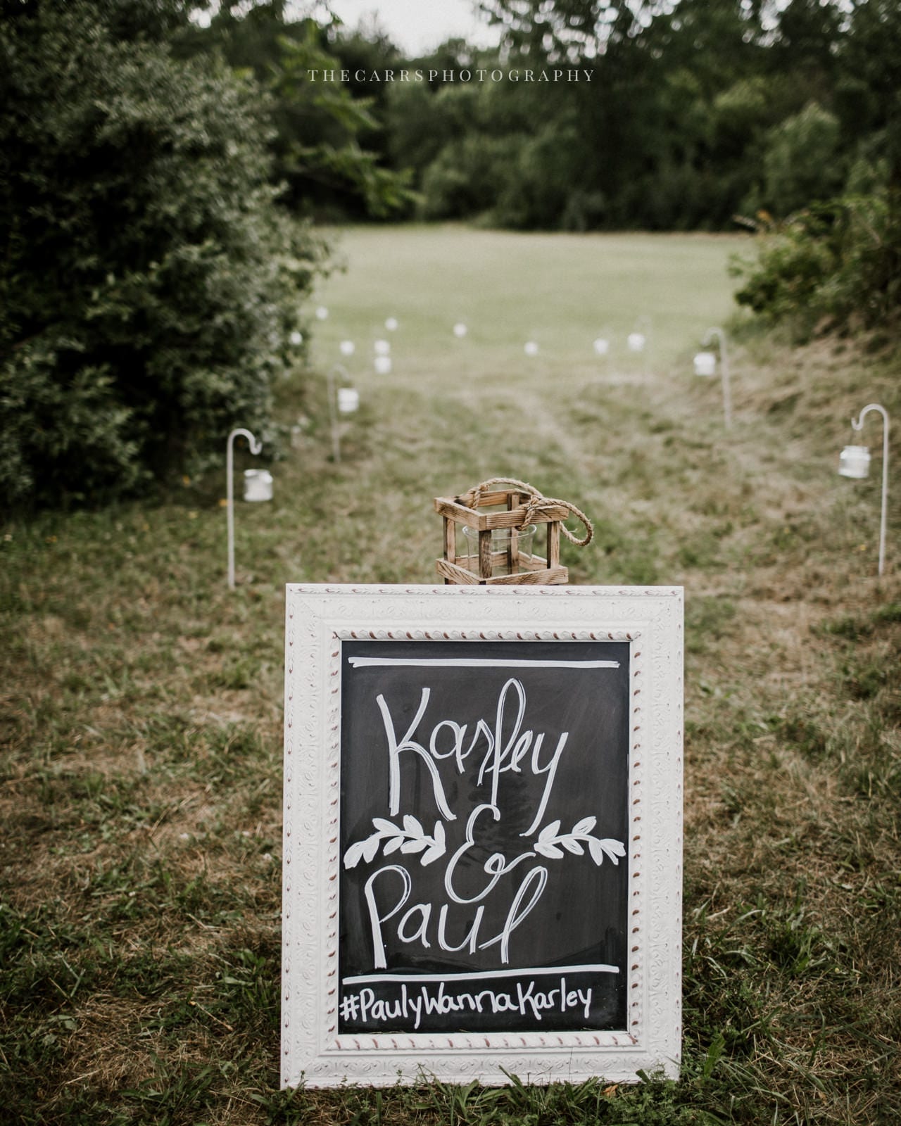 welcome sign at lake house wedding - Akron Ohio Wedding Photographer