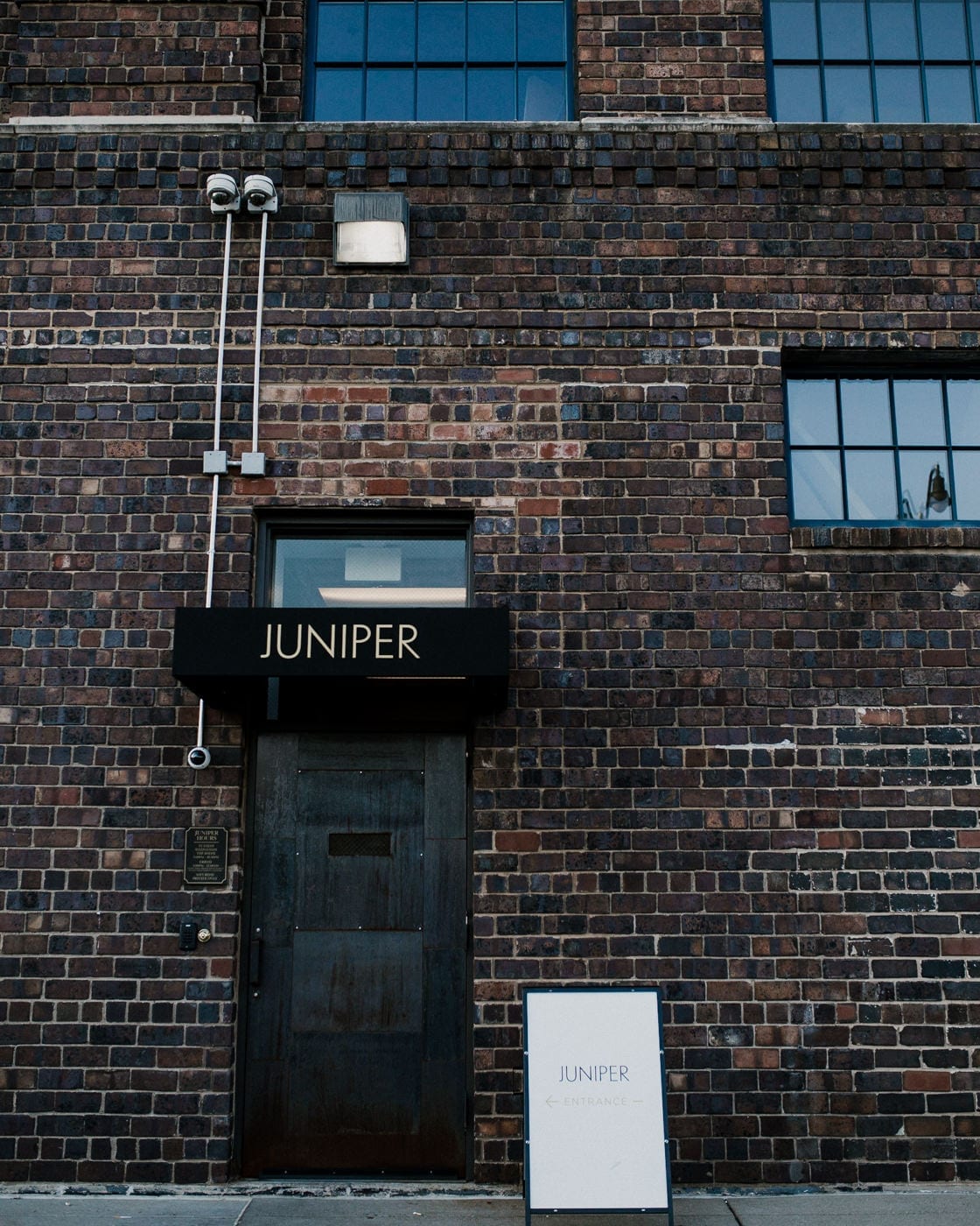 entrance to Juniper Rooftop at Juniper Rooftop Wedding