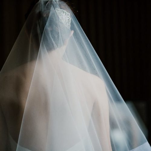 close up brides veils by Dayton Ohio Photographer Kera Estep