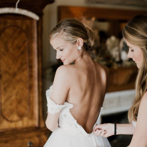 bride getting ready Michael Carr Ohio Wedding and Engagement Photographer