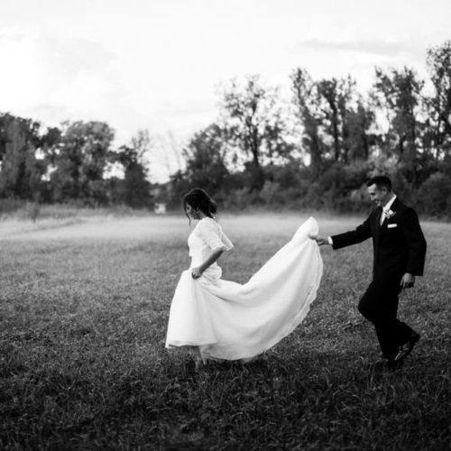 bride and groom portrait Michael Carr Ohio Wedding and Engagement Photographer