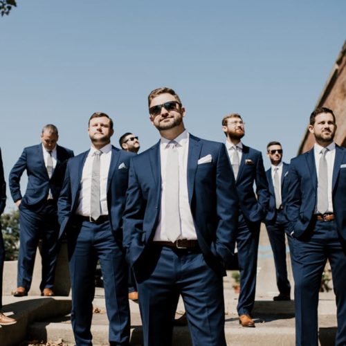 groom and groomsmen by Alex Grodkiewicz Dayton Ohio Wedding and Engagement Photographer