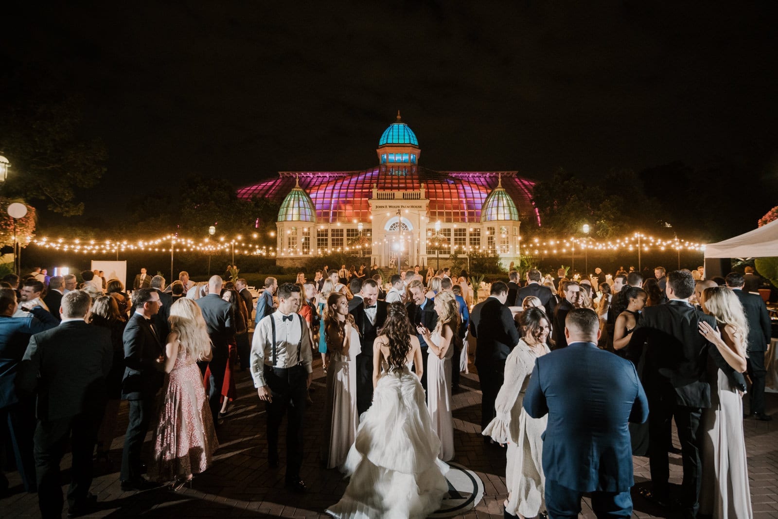 Franklin Park Conservatory Wedding by Columbus Wedding Photographer