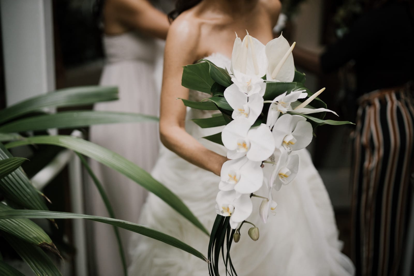 bridal bouquet at Franklin Park Conservatory Wedding by Columbus Wedding Photographer