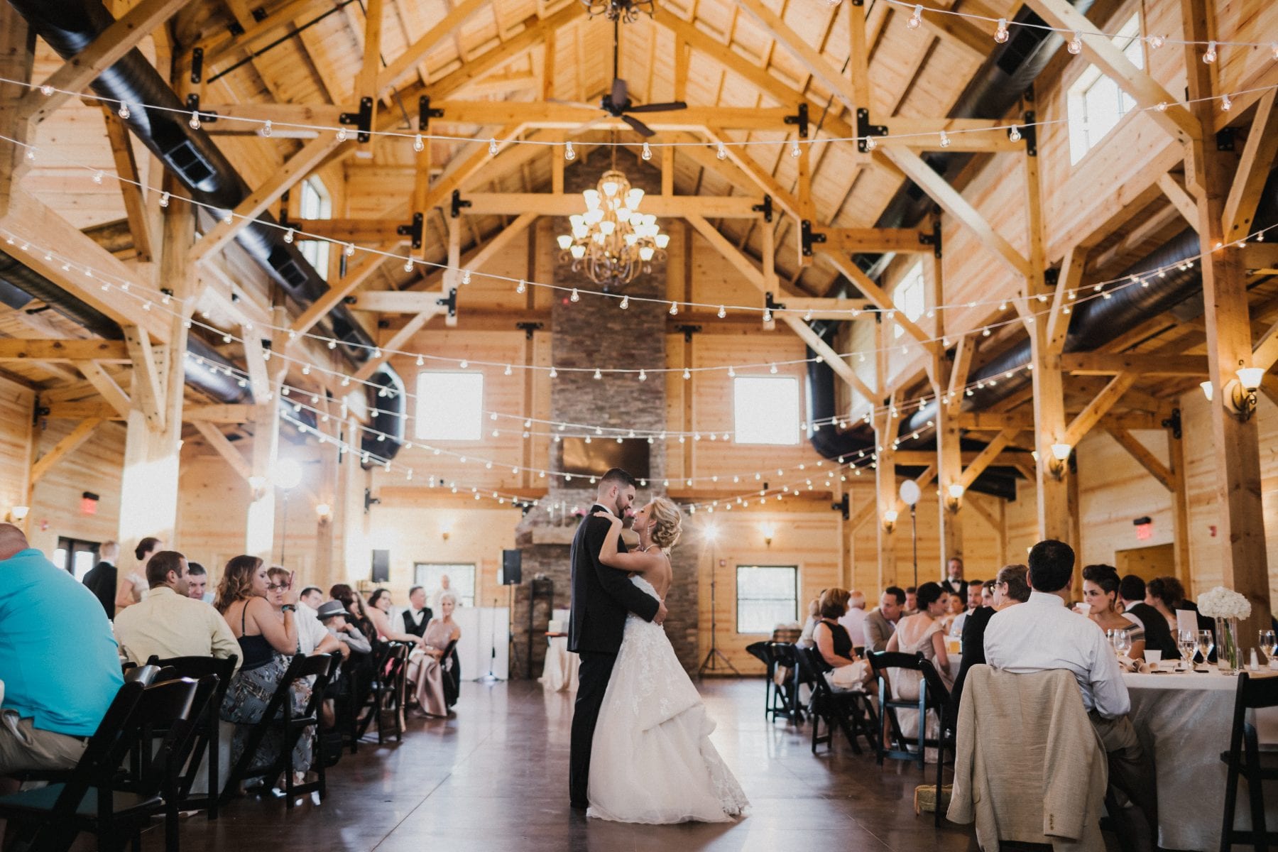 first dance at Rolling Meadows Ranch Wedding - Cincinnati Wedding Photographer