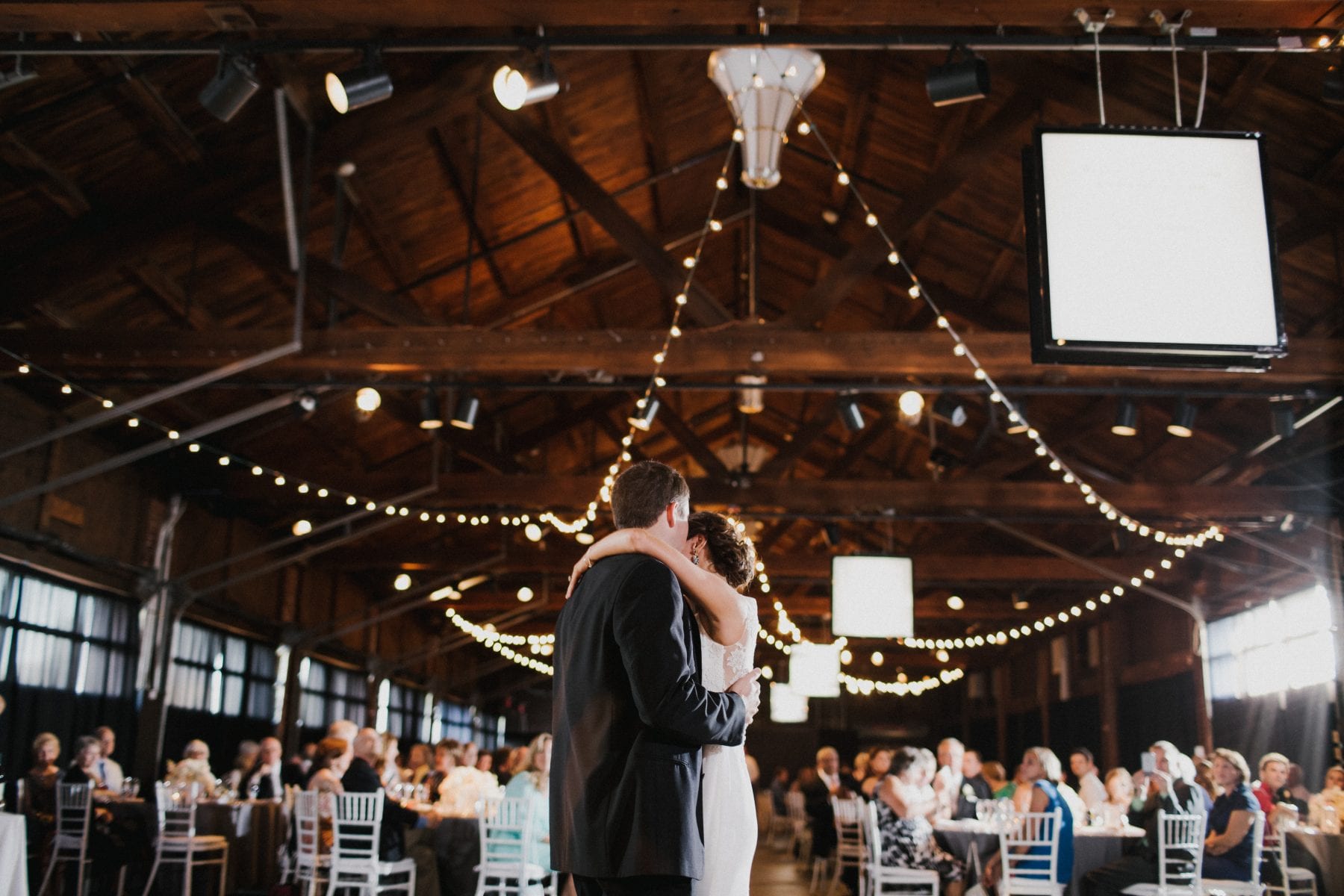 first dance at Top of the Market Wedding - Dayton Wedding Photographer