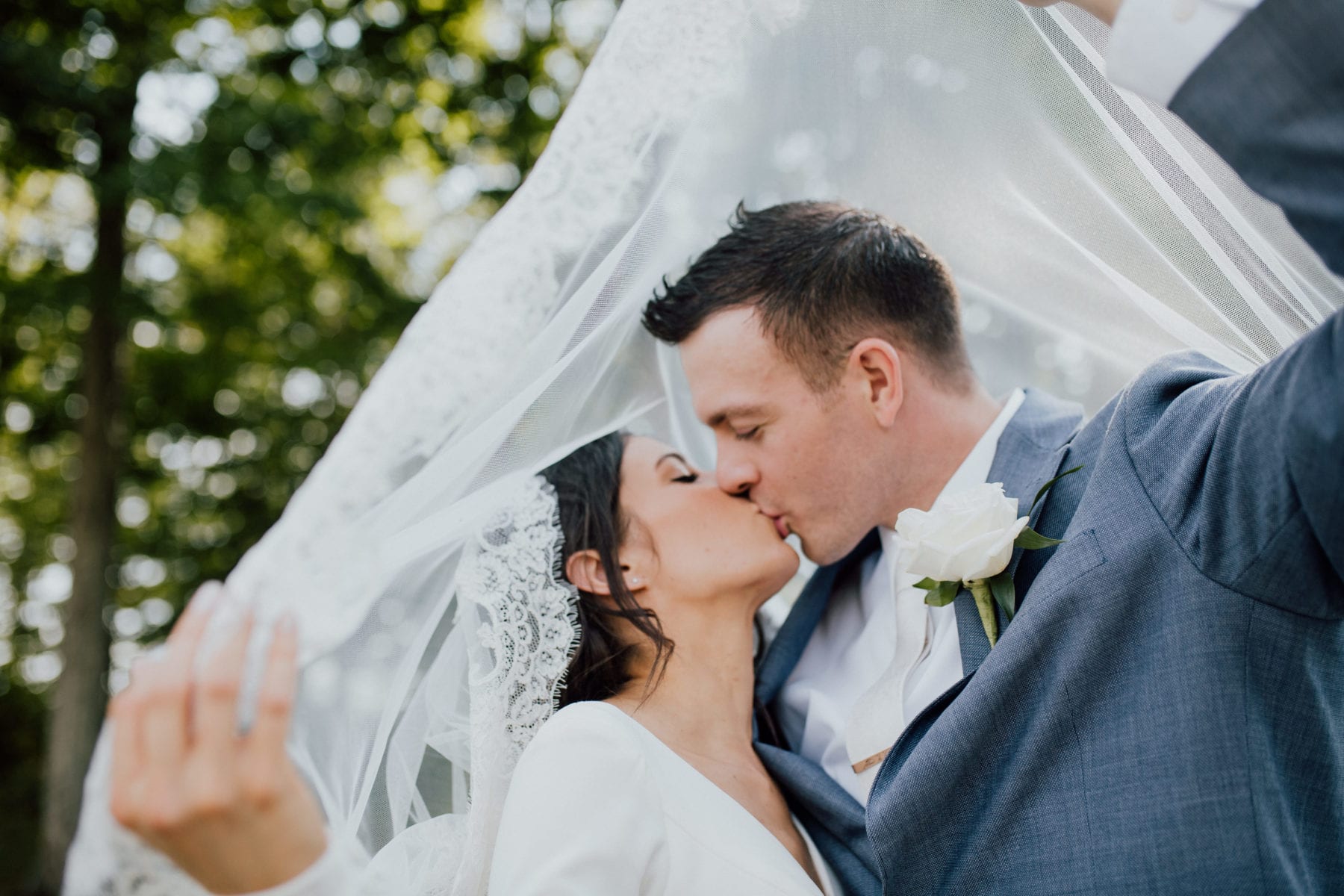 Wedding Veil Styles - Dayton and Cincinnati Wedding Photographer
